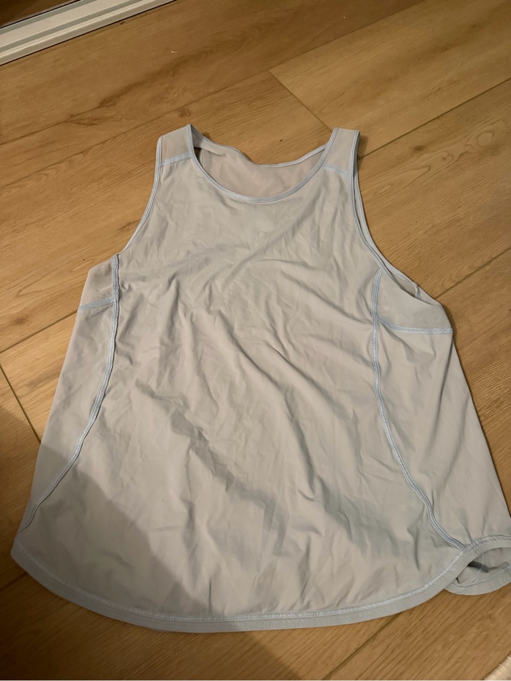 lululemon athletica Light Blue Tank Top